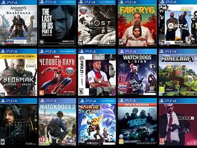 Установка игр на PS4 версии 5.05-12.52, Душанбе