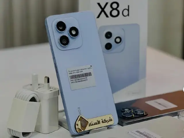 Honor X8d 8+8/128Gb black 7000мач, Душанбе
