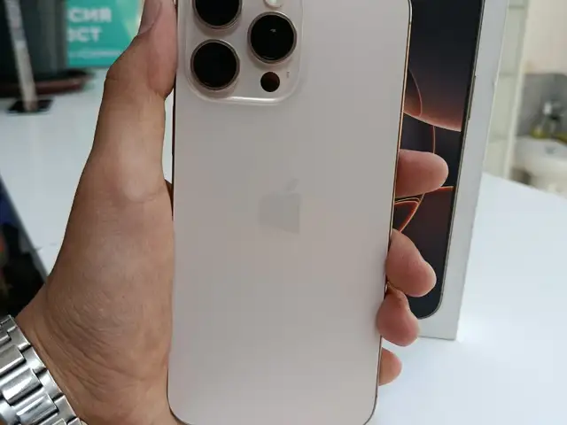 Apple iPhone 16 Pro Max, 256 gb, Desert Titanium, Душанбе