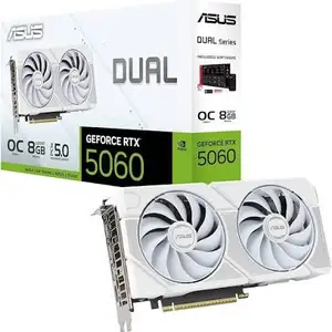 Видеокарта Asus Dual RTX 5060/8GB WHITE, Душанбе
