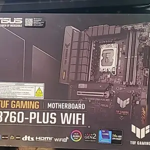 Материнская плата Asus Tuf Gaming B760-Plus WiFi DDR5, Душанбе
