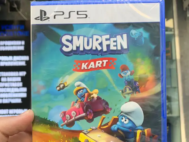 Игра Smurfen Kart для Sony PlayStation 5, Душанбе