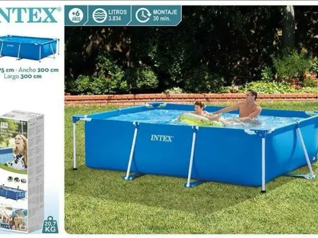 Каркасный бассейн Intex, Душанбе