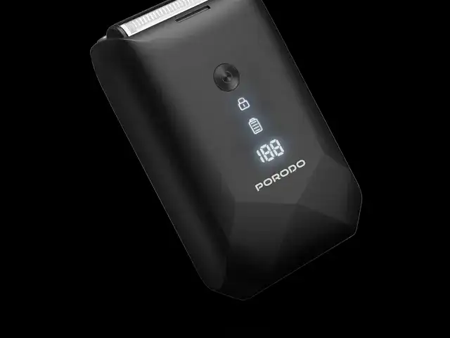 Электробритва Porodo Lifestyle IPX7 Portable Travel Shaver 600mAh, Душанбе