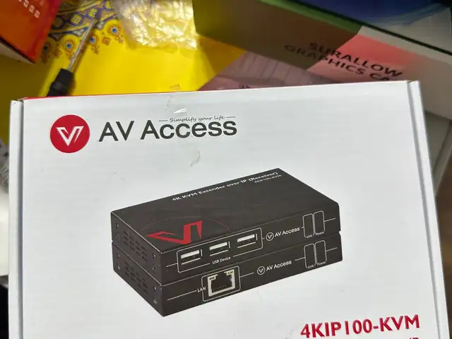 Удлинитель 4K HDMI KVM по IP -AV Access 4KIP100-KVM, Душанбе