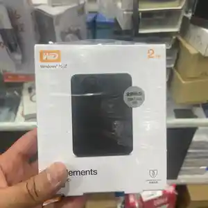 Жесткий диск Western Digital Elements 2TB WDBU6Y0020BBK-WESN 2.5 USB 3.0 Externa, Душанбе