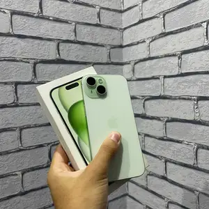 Apple iPhone 15, 128 gb, Green, Хуҷанд