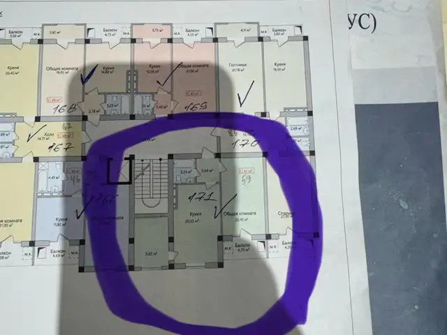 2-комн. квартира, 9 этаж, 59 м², 8мкр, Худжанд