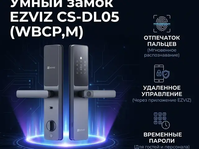 EZVIZ Умный замок с отпечатком пальца CS-DL05 WBCP,M, Худжанд
