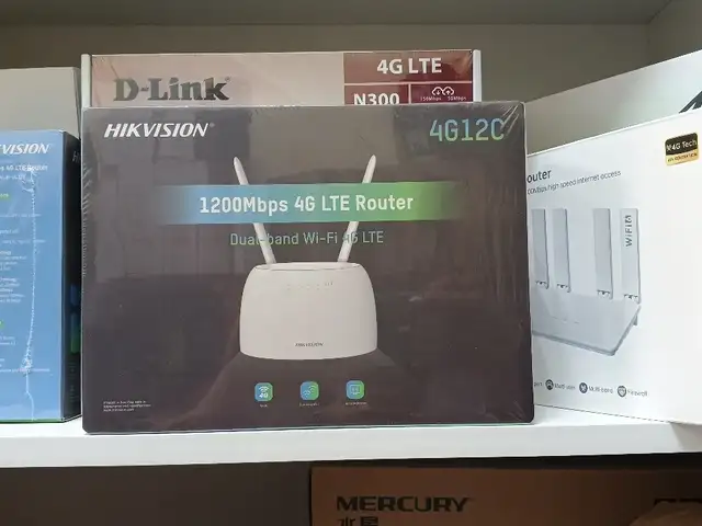 Роутер Hikvision 4G12C 1200 Mbps, Душанбе