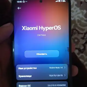 Xiaomi Redmi Note 14, Душанбе