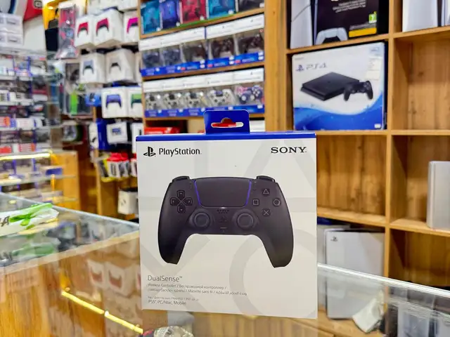 Джойстик DualSense Black PlayStation 5, Душанбе