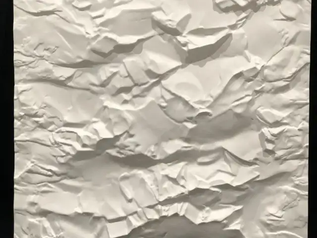 Гипсовая 3D панель Скала, Душанбе