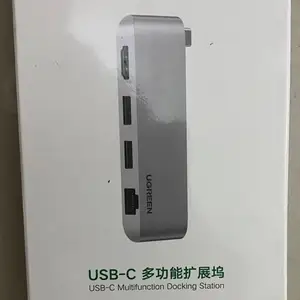 USB-C UGREEN Docking Station 2xUSB3.0 HDMI RJ45, Душанбе