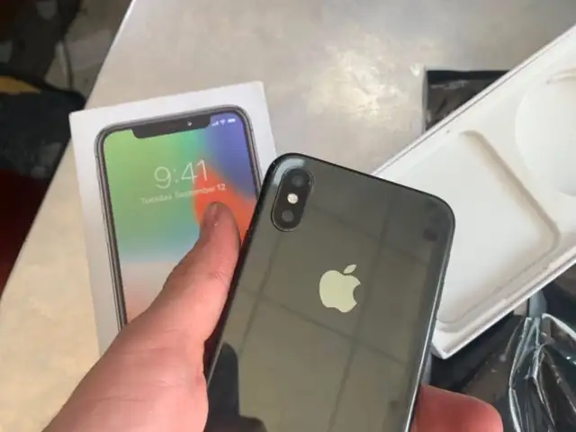 Apple iPhone X, 64 gb, Silver, Душанбе