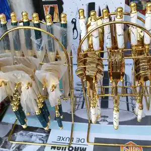 Набор нож, вилка, ложка Bronz 12, Душанбе