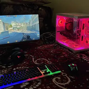 Игравой Компьютер Monster Akvarium Core i7 processor Ram 32gb Vga R9200X, Душанбе
