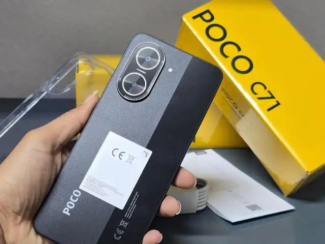 Xiaomi Poco C71 6/64Gb gold, Душанбе