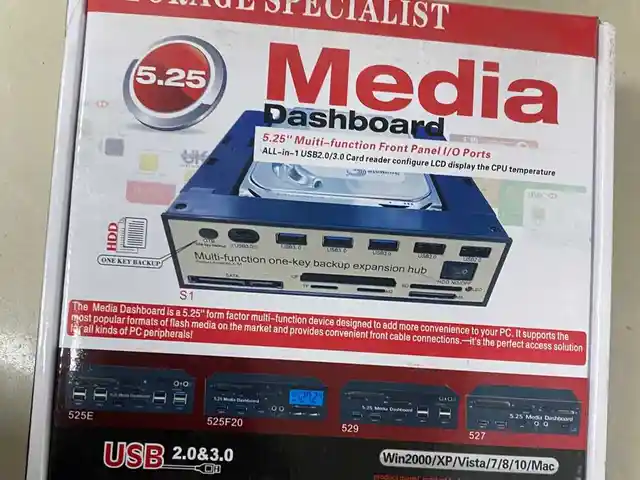 Многофункциональная панель в 3.5мм +Card Reader, Душанбе