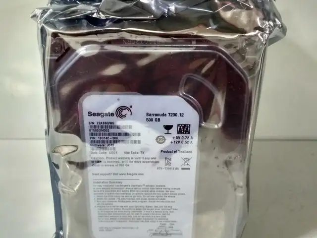 Жёсткий диск Seagate Barracuda 500GB 7200rpm, Душанбе