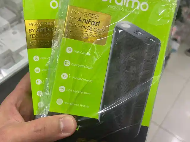 Внешний аккумулятор Power Bank 20000mAh Dark Grey, Душанбе