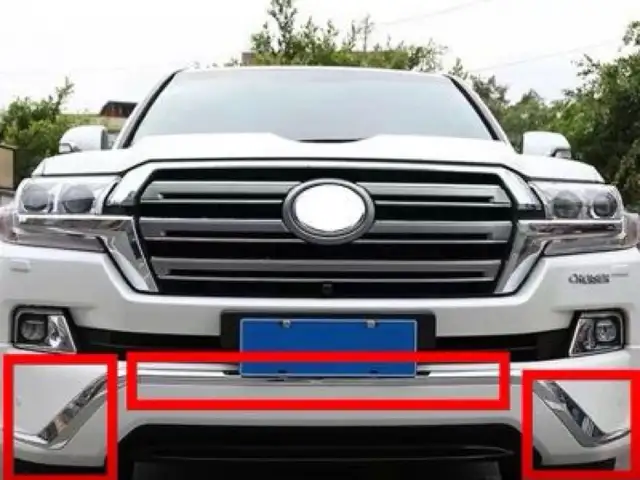 Никель бампер Toyota Land Cruiser, Худжанд