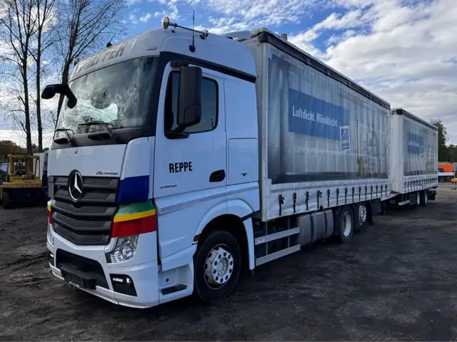 Контейнеровоз Mercedes-Benz Actros 2642 LL 6x2, 2016, Душанбе