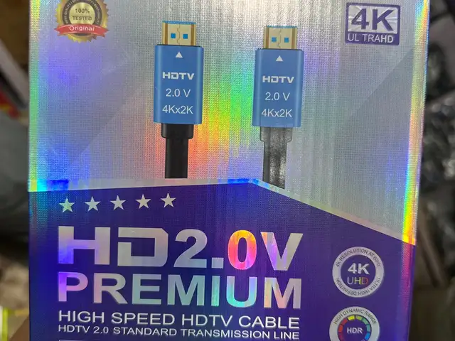 Кабель HD 2.0v 4k premium cable speed 5м, Худжанд