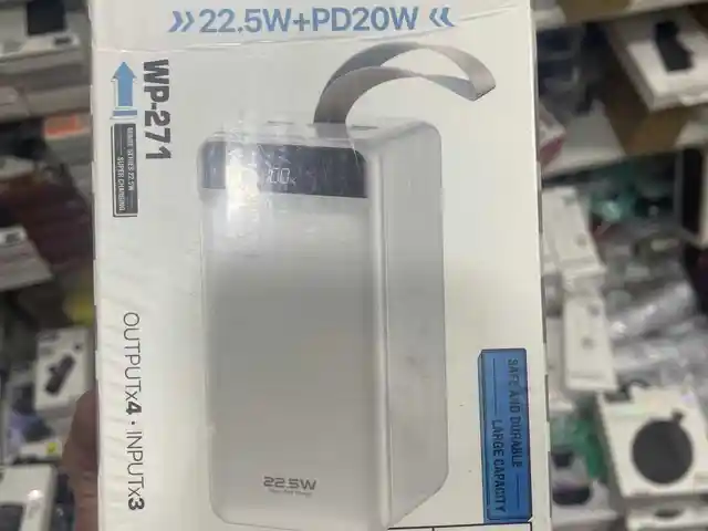 УМБ Power Bank Wekome Minre WP-271 80000mAh белый, Душанбе