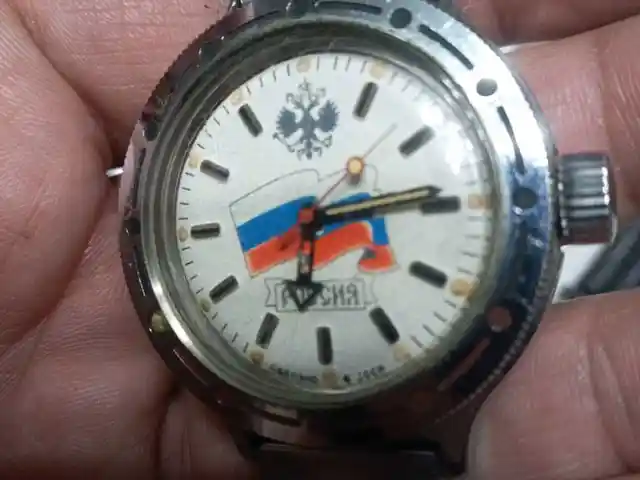 Часы Амфибия Командирский, Душанбе