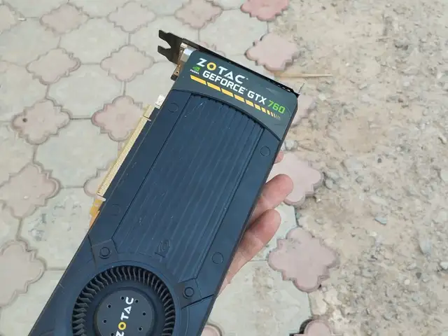 Видеокарта Zotac GTX 760 2gb, Истаравшан