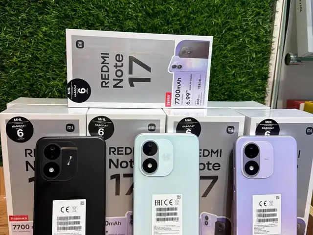 Redmi Note 17 6/256gb, Душанбе