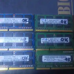 Оперативная память 4Gb DDR3 для ноутбука, Душанбе