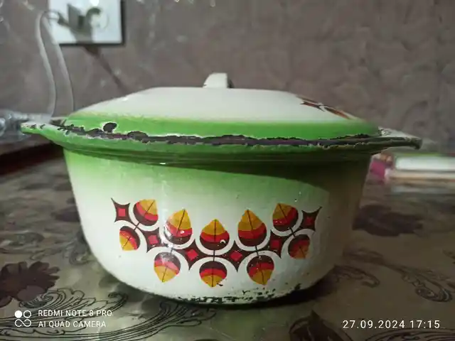 Чугунная кастрюля союзная 1л, Душанбе