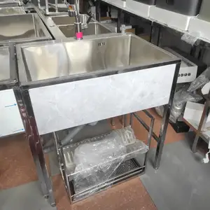 Мойка из нержавейки 80х60х85, Душанбе