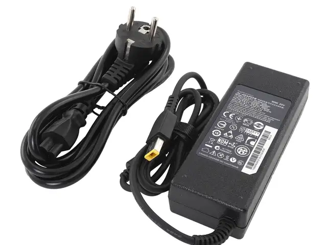 Зарядка для ноутбука Lenovo 20V 4.5A 90W прямоугольный разъем, Душанбе