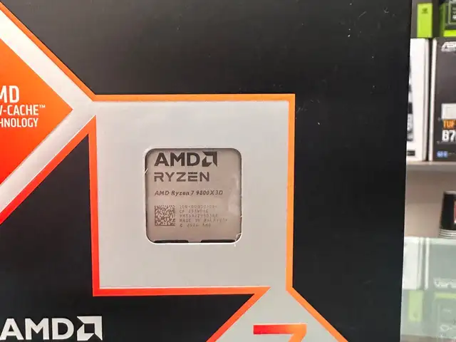 Процессор AMD RYZEN 7 9800X3D, Душанбе
