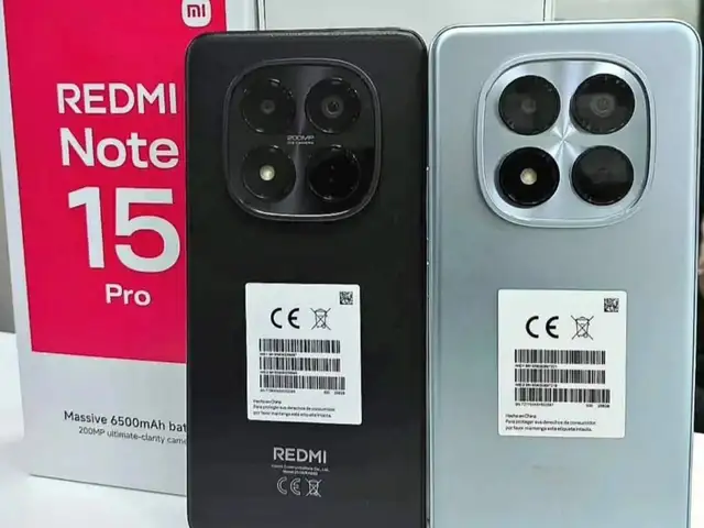 Хiaomi Redmi Note 15 8+8/256GВ blасk global version 6500mah, Душанбе