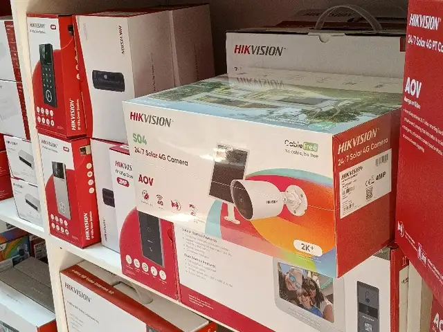 4G солнечная камера Hikvision S04, Душанбе