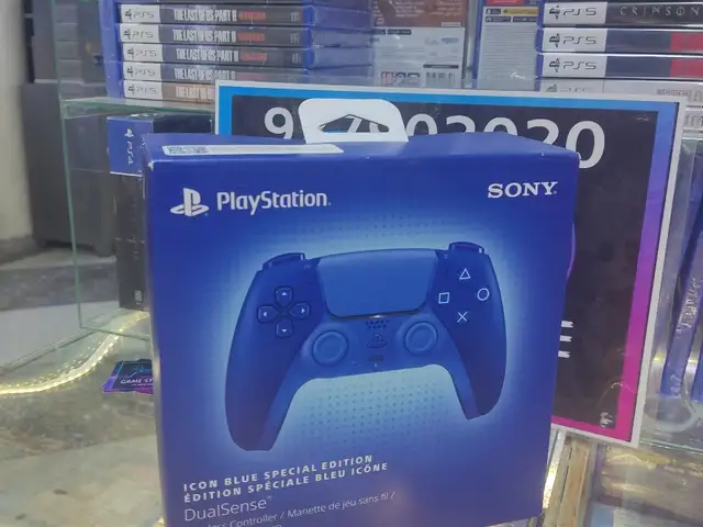 Джойстик Геймпад DualSense PlayStation 5 Icon Blue special education, Душанбе