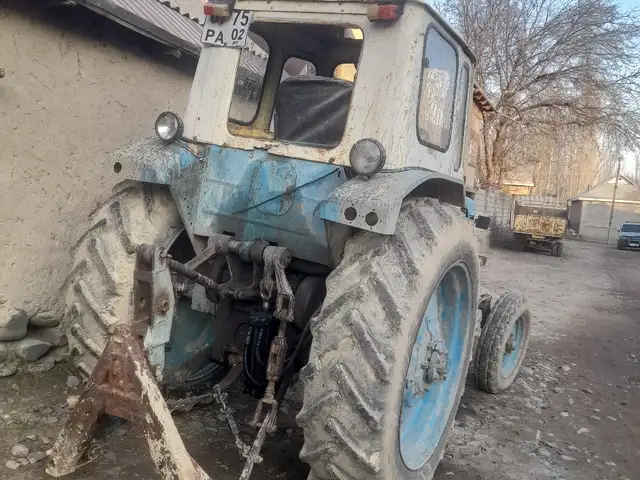 Трактор Юмз, плуг, прицеп, Пенджикент