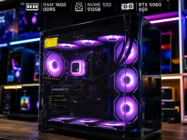 Игровой компьютер intel core i9 14900KF/RAM 16GB DDR 5/NVME 1TB/RTX 5060 8GB, Душанбе