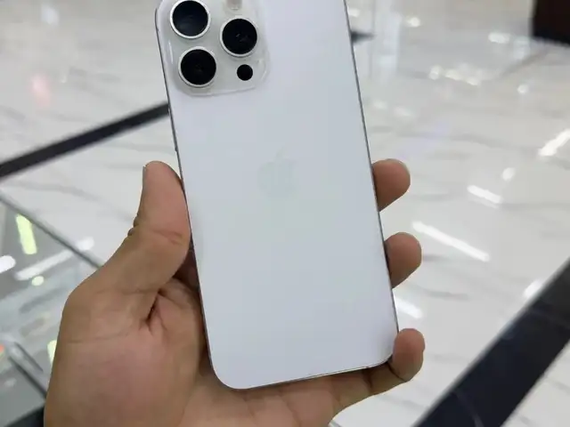 Apple iPhone 16 Pro Max, 256 gb, White Titanium, Душанбе