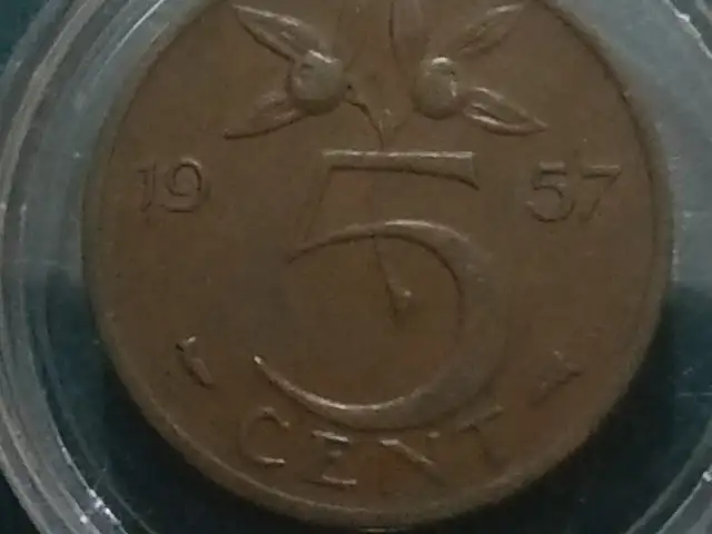 Монета Нидерланды 1957 года, Душанбе