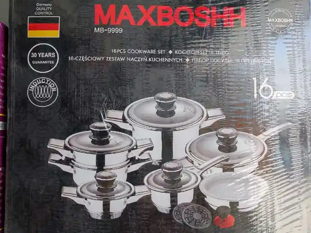 Набор кастрюлей Maxbosch 9999, Душанбе