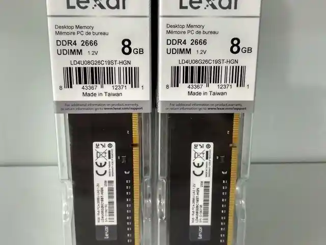 Оперативная память Lexar DDR4 2666 8GB, Душанбе