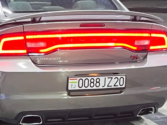 Гос. номер 0088JZ20, Душанбе
