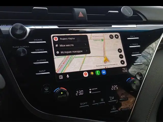 Установка Carplay для Toyota camry 70, Душанбе