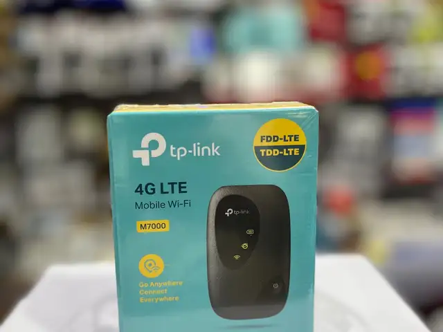 Роутер TP Link M7000 4G LTE Mobile WiFi, Хуҷанд