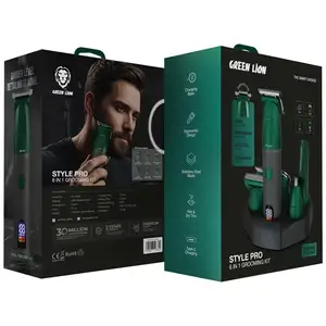 Бритва Green Lion Style Pro 6-In-1 Grooming Kit - Green, Душанбе